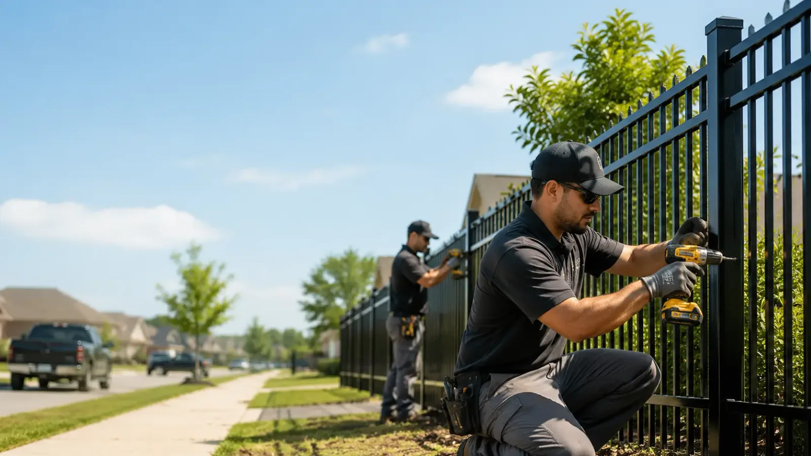 Metal Fence Installation in Reed, KY